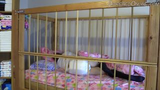 Diaperedonline2Starla Starla Masturbating in Crib-9