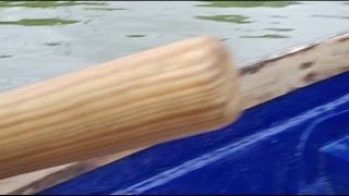 Risky Risky Public NUDITY - BOAT RIDE Totally NAKED While He Paddles-1