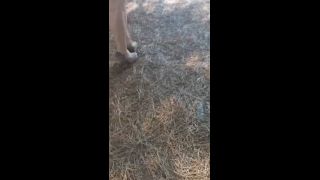 Hot horny blonde wife pussy to ass fuck in the woods - Amateur-3