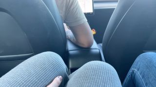 Love_Billie22 - Public car double blowjob and riding - Boygirlgirl-0