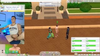 Cartoon Playing and Jerking Off to The Sims 4- wicked whims-7