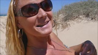 M@nyV1ds - Natalie K - beach dogging stranger cums over my tits-6