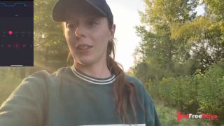 [GetFreeDays.com] Risky Trail Walk With My Lush  Public Orgasm  Remote Vibrator Sex Clip February 2023-7