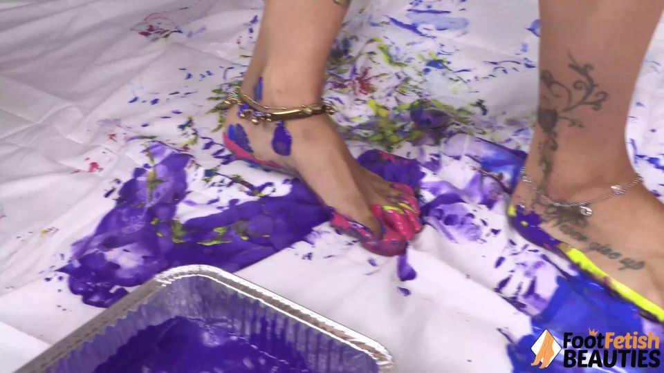 Madame Cherry - Transforming Empty Canvas Into A Masterpiece For Foot-loving Men - Foot Fetish
