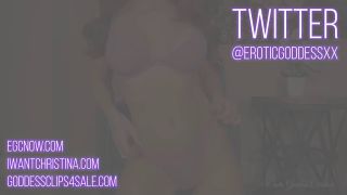 online adult clip 30 femdom maid Goddess Christina – Ache For Me, joi on pov-9