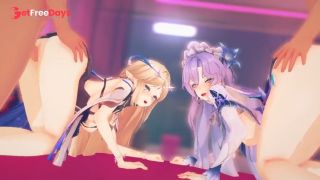  2,3DWuthering Waves Cantarella,Cartethyia group orgy sex2.-7