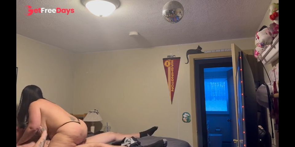 Caught jerking it so she did it for me