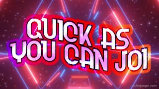 adult video clip 29 CultOfAngel – Quick As You Can JOI on pov czech vr fetish-0