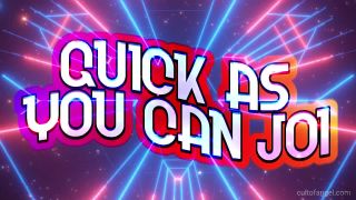 adult video clip 29 CultOfAngel – Quick As You Can JOI on pov czech vr fetish-5