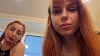 online adult video 12 PPFemdom – POV Triple Spitting Femdom CloseUp from Mistresses Kira Sofi and Agma - female domination - group sex porn natalie black femdom-4