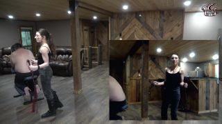 online video 43 tight jeans fetish Mistress Mercer starring in video (Warmup For A Bullwhip) , fetish on femdom porn-2