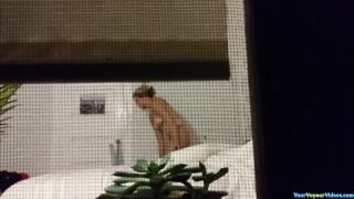 Changing in bedroom window spy-3