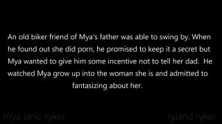 Mya Ryker Sucked My Dad's Old Biker Friend - Cuckolding-1