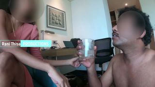 Rani Thisa Cake licking from feet Femdom!-9