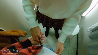 Molly Liam Quick Risky Public Sex In A Fitting Room (Public)-2
