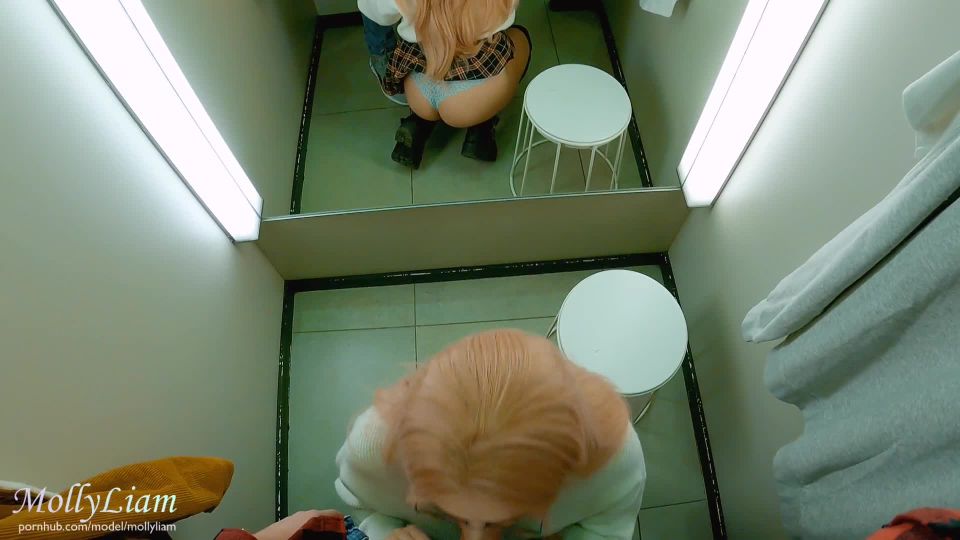 Molly Liam Quick Risky Public Sex In A Fitting Room (Public)