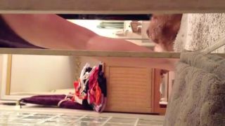 Spying a hairy pussy and a tight  asshole-6