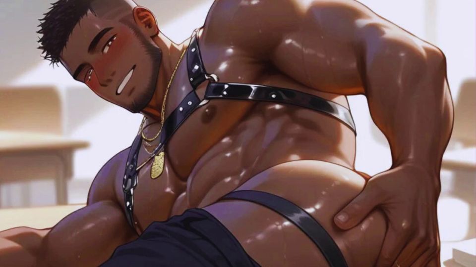 Real Fantasy - Hot hentai anime call-boys have gay orgy with old farmers with big dicks. Pinoy daddy