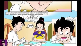 ComicXHub - Dragon Ball Z: Chi-Chi discovers that her stepson Gohan's semen rejuvenates her skin-7