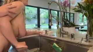 Blowjob porn Lena Paul Submissive Housewife Lena Paul Free Use Anal Sex The Kitchen-5