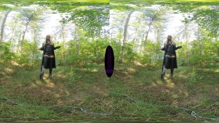 The English Mansion Mistress Sidonia: Leather Rehabilitation – VR (Release date: Feb. 22, 2021) – slave training Dirty Talk and Masturbation Instructions vr Mistress Sidonia-1