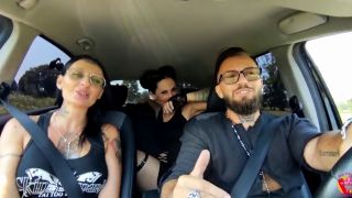 Ladymuffin And Tommy A Canaglia Take Harley Sixx Into The Grove.-2