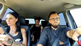 Ladymuffin And Tommy A Canaglia Take Harley Sixx Into The Grove.-3