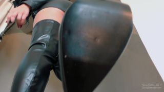 adult clip 10 Young Goddess Kim - Leather and Lust | pov | fetish porn anal gay fetish-6