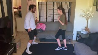 Beastcage Ballbusting - The guy checks his balls to see how strong they are.-2