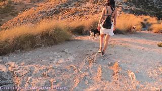 Risky Blowjob Catch Risk Mouth Creampie On Cliff Scene Hot!-8