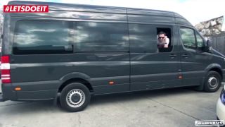 German Picked Up Babe Lullu Gun Risky Public Bus Sex.-7