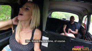 Nathaly Cherie - Busty blonde takes cock to pay fare (Big Tits porn)-2