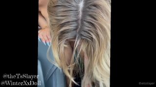 Winterxxdoll TS Winter Rides Dick In A Car Quick View Po...-9