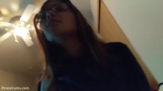 TealDottie – Slutty college student holds back moans to avoid parents during quarantine-9