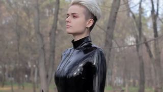 [GetFreeDays.com] Polina Latex Walk In The Park ASMR latex porn pics-8