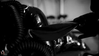 Rubber bitch pegged mercilessly -  bondage-4