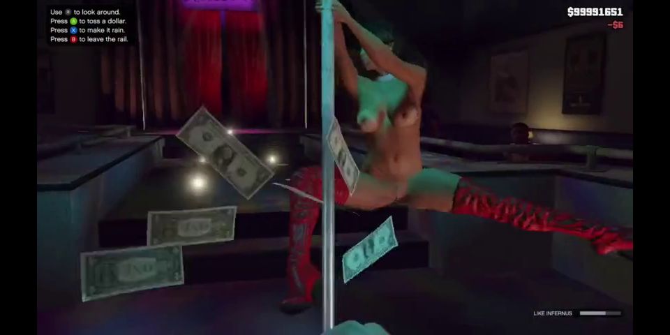 Gta 5 Sex Scenes GTA 5 Naked Infernus Pole Dance in Secret Vanilla Unicorn Upgrade GTA5