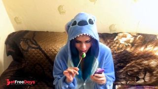 [GetFreeDays.com] Emo girlfriend sucks lollipop and something else in Stitch cosplay Porn Film July 2023-2