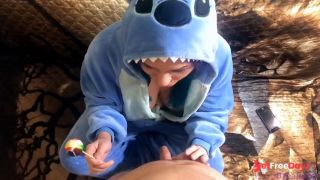 [GetFreeDays.com] Emo girlfriend sucks lollipop and something else in Stitch cosplay Porn Film July 2023-4