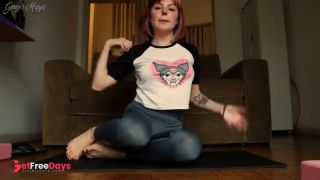 [GetFreeDays.com] Sexy Redhead In Yoga Pants Gets Fucked And Takes Hot Facial Cumshot. Adult Clip February 2023-2