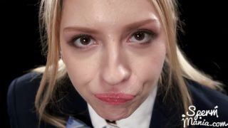 adult xxx video 46 SpermMania presents Rebecca Volpetti in Rebecca Volpetti swallows tons of thick white cumshots on feet porn foot fetish therapy-0