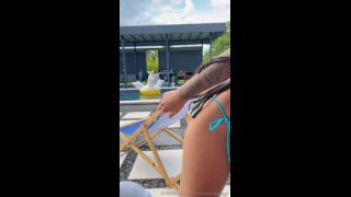 Kristina Penava (kristinamandarinaa) Outdoor BG Pool Sextape PPV Onlyfans (Pornstar)-0