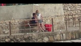 xxx video clip 24 Bench Riding on public -1