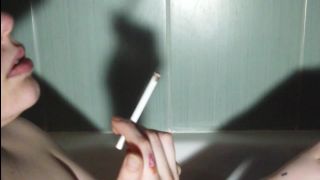 big tits fetish XcreaMMollyX - 036 SMOKING GIRL IN SLOW MOTION. LIPS, smoking on smoking-9