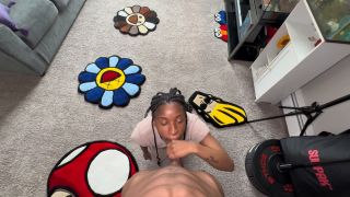 Video She Wanted To Suck The Nut Out My BBC, And She Did CreamForMe...-6