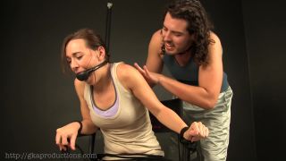 GinaryTickleAdventures – Morgan Del Ray Caught & Tickled By Russell Grand Part 1 Tickling!-2