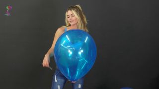 Custom Fetish - Madi B Pops Balloon in Tight Jeans HD - Fetish-3