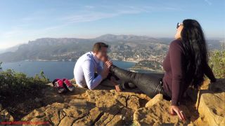 Public foot massage with a view.-2