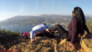 Public foot massage with a view.-6