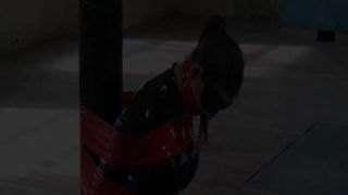 Kneeling bound to a post - Part 3 - 22-01-2014-7